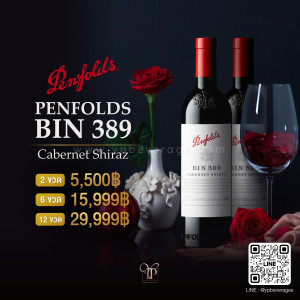 Penfolds Bin389 ราคา 2 ขวด 5,500 บาท จัดส่งฟรีทั่วประเทศ