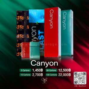 Canyon เขียว&แดง ( คละสีได้ ) ราคา 5 คอต 1,450 บาท  จัดส่งฟรีทั่วประเทศ!