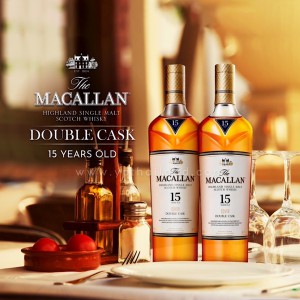 Macallan Double Cask 15 ปี ขนาด 700ml 2 ขวด ราคา 16,100 บาท จัดส่งฟรีทั่วประเทศ!!